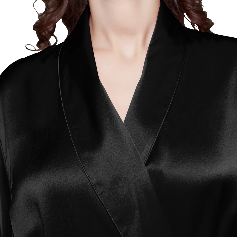 Lilysilk халат женская кимоно пеньюар домашняя одежда для женщин шелковый 100%