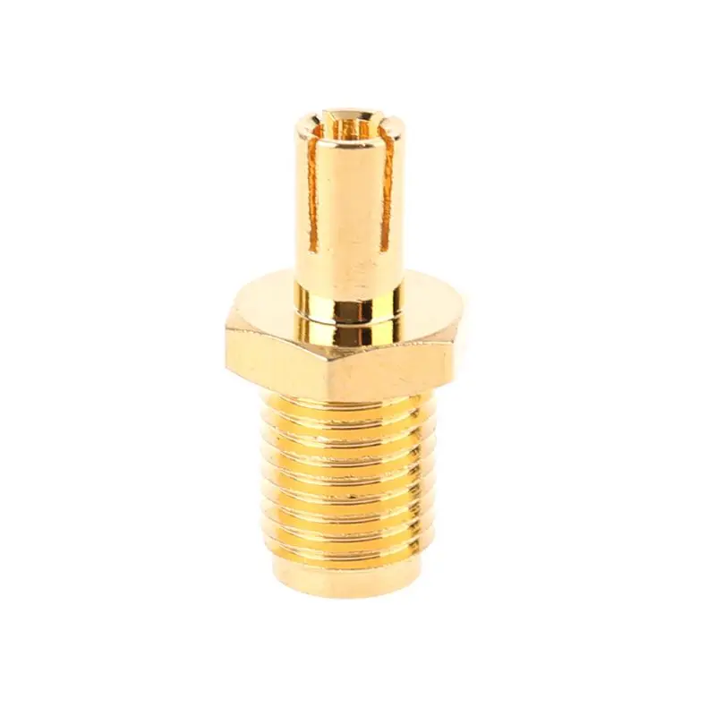 

NEW TS9 To RP-SMA Female Adapter Converter RP SMA Jack Gold HOT B85B