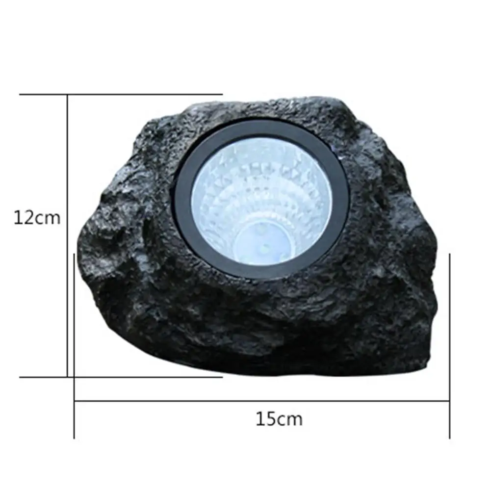 Водонепроницаемые 3d-лампы на солнечной батарее с 4 светодиодами ландшафтное