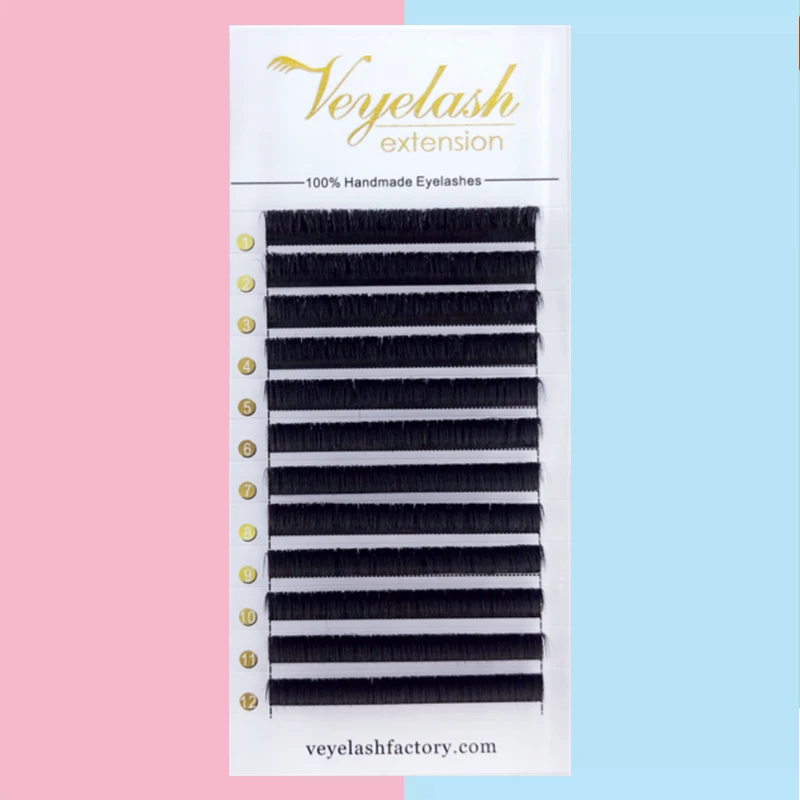 Ресницы для наращивания из искусственной норки высокого качества