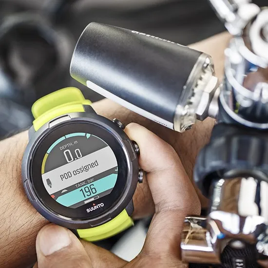 Suunto D5 Дайвинг компьютерные часы с заряжаемый глубокий дайвинг свободного