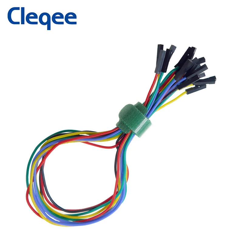 Cleqee SMD IC логический анализатор кабеля тестовые Крючки комплект зондов