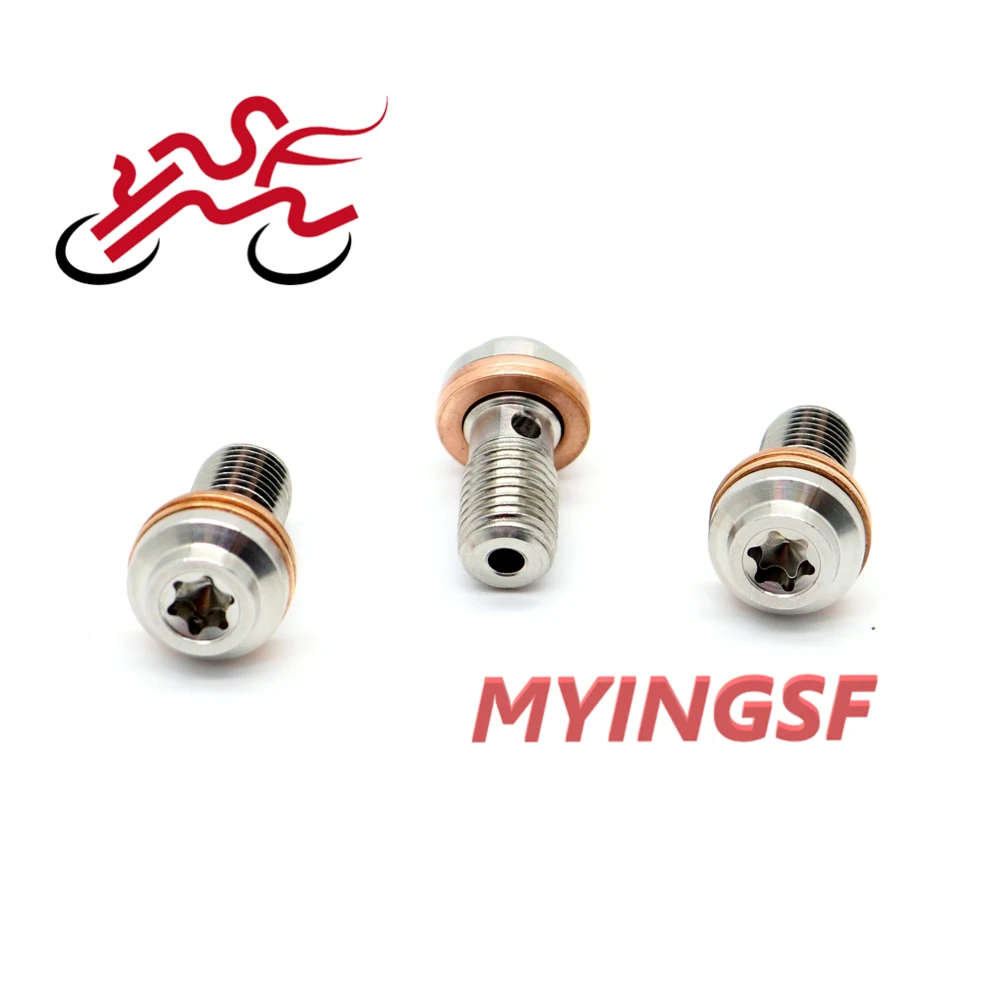 Универсальные нержавеющие банджо болты Гидравлический тормозной тормоз главный