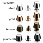 Металлические заклепки в форме ведра 10 мм12 мм, 10 комплектов