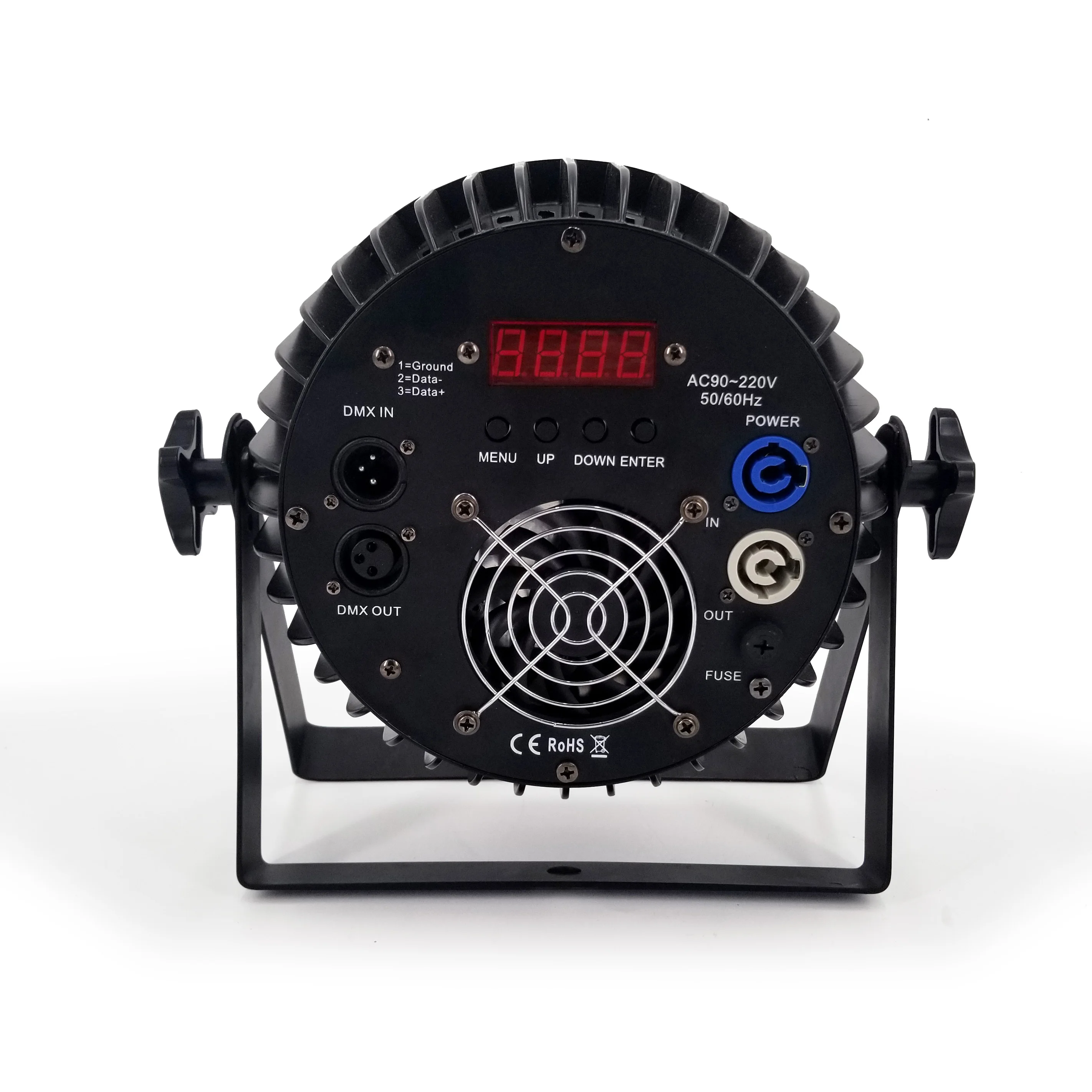 Светодиодный Par светильник RGBWA UV 6 в 1 24x18 Вт светодиодный DJ сценический dmx для