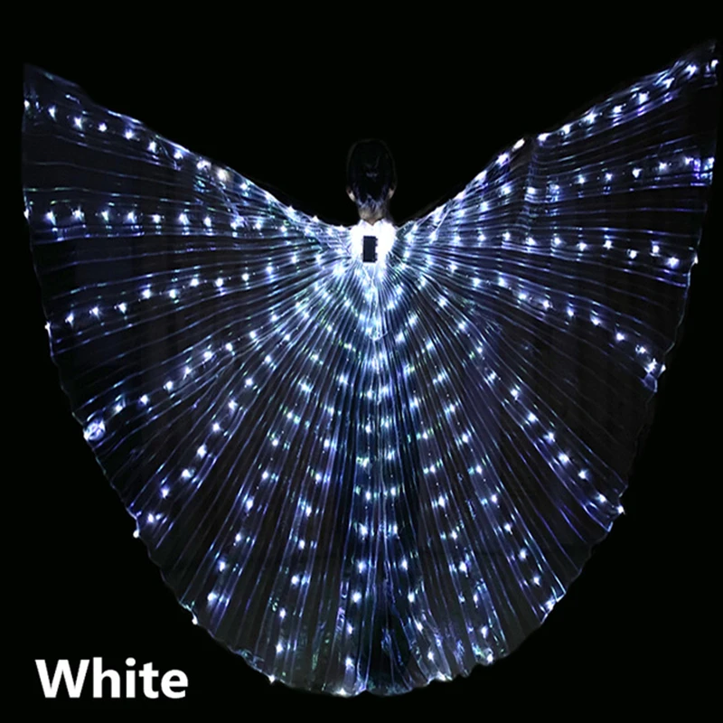 Крылья для танца живота крылья Исиды led Светящиеся костюм бабочки взрослых