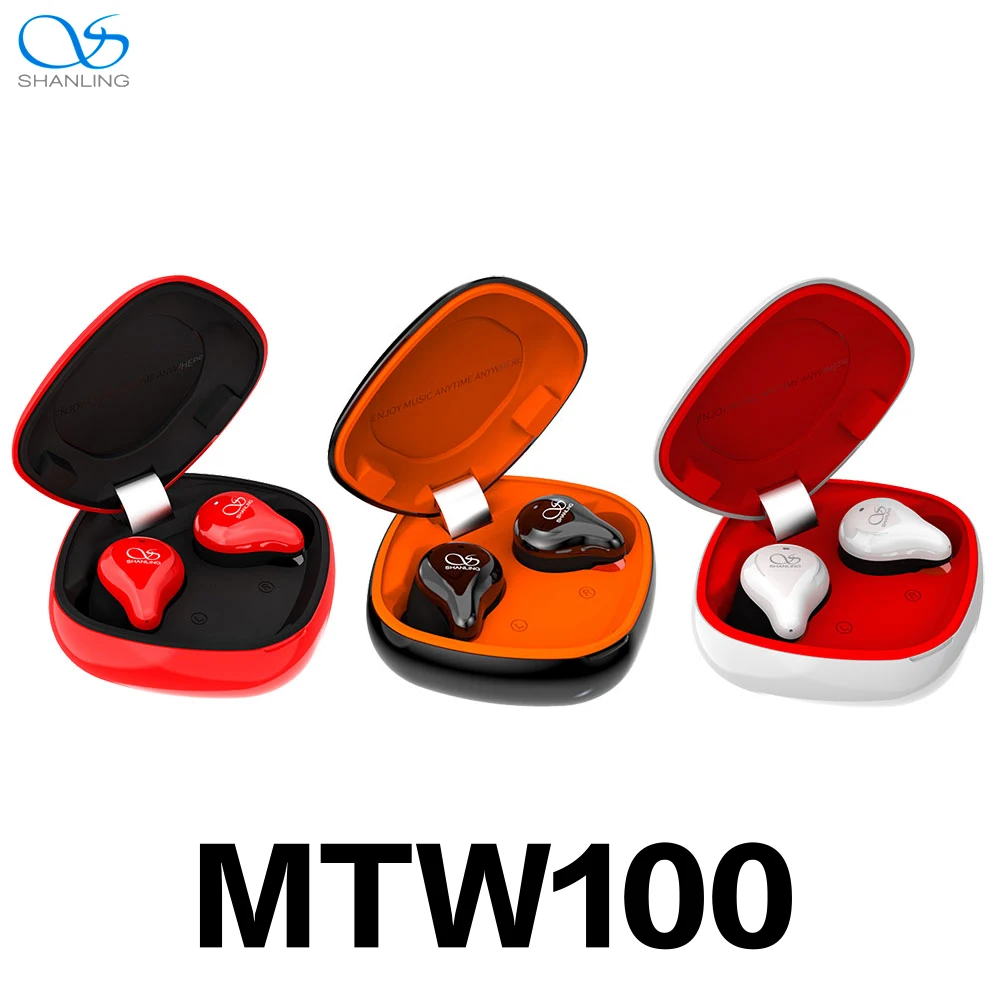 Shanling MTW100 5,0 Bluetooth беспроводные наушники-вкладыши спортивные Auriculares наушники-вкладыши драйвер AAC/SBC IPX7 водонепроницаемый 1 пара