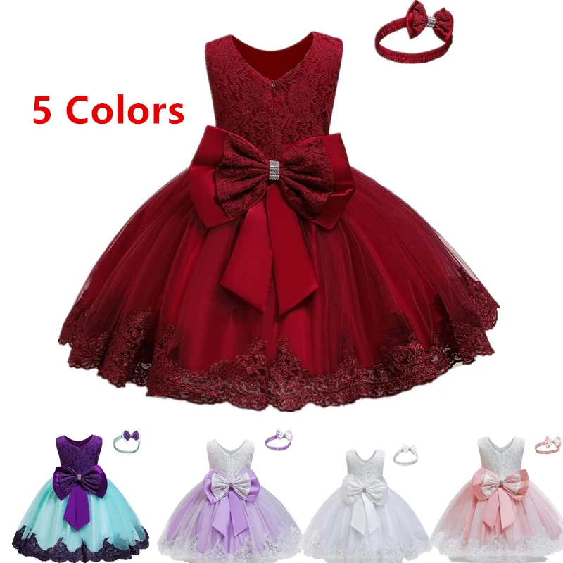 Детские Платья с цветочным узором для девочек; пышные платья; Vestidos Bebes; кружевные вечерние платья из тюля для девочек на свадьбу; Детская летняя одежда на день рождения