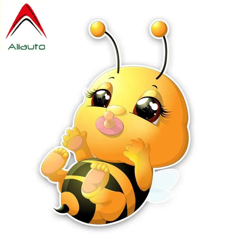

Милый мультяшный автомобильный стикер Aliauto, медовый пчелиный ребенок, ПВХ, водонепроницаемый солнцезащитный флэш-стикер, наклейка на царап...