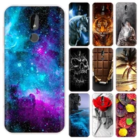 phone case for nokia 3 2 case cover funny cartoon silicon soft back cover for nokia3 2 for nokia 3 2 2019 bumper bags flower cat