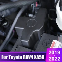 for toyota rav4 2019 2020 2021 rav 4 xa50 xa 50 high quality abs plastic car battery negative protective cover accessories