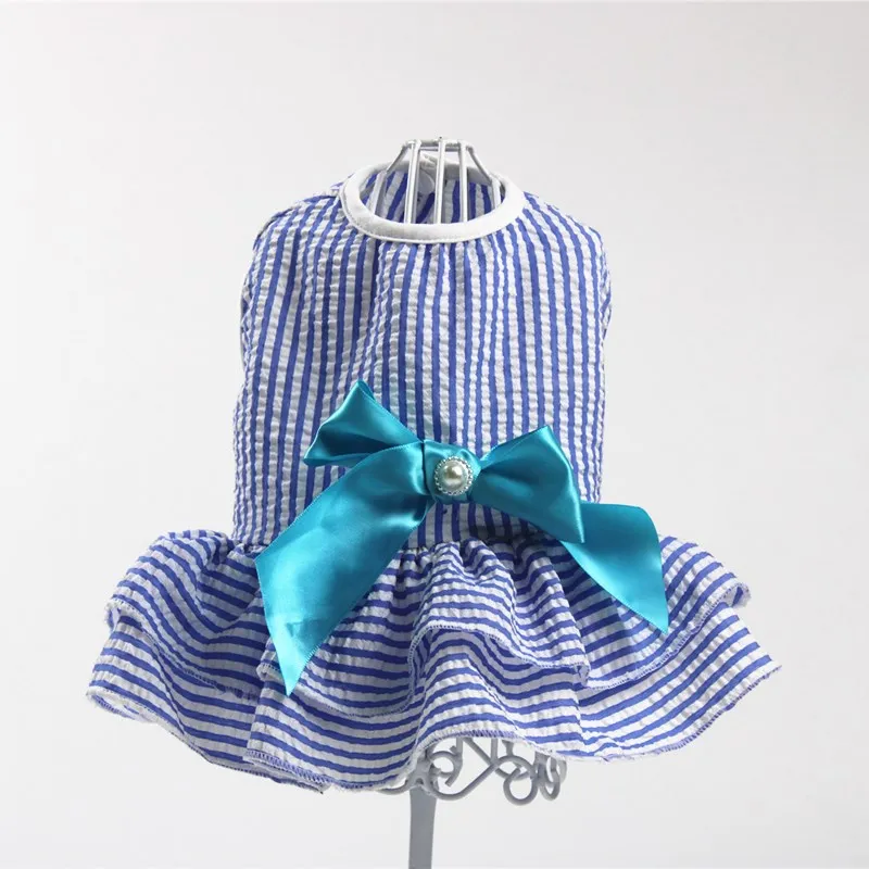 

Fashion Dog Dress Pet Accessories Bow Skirt Small Dog Teddy Cat Pet Clothing