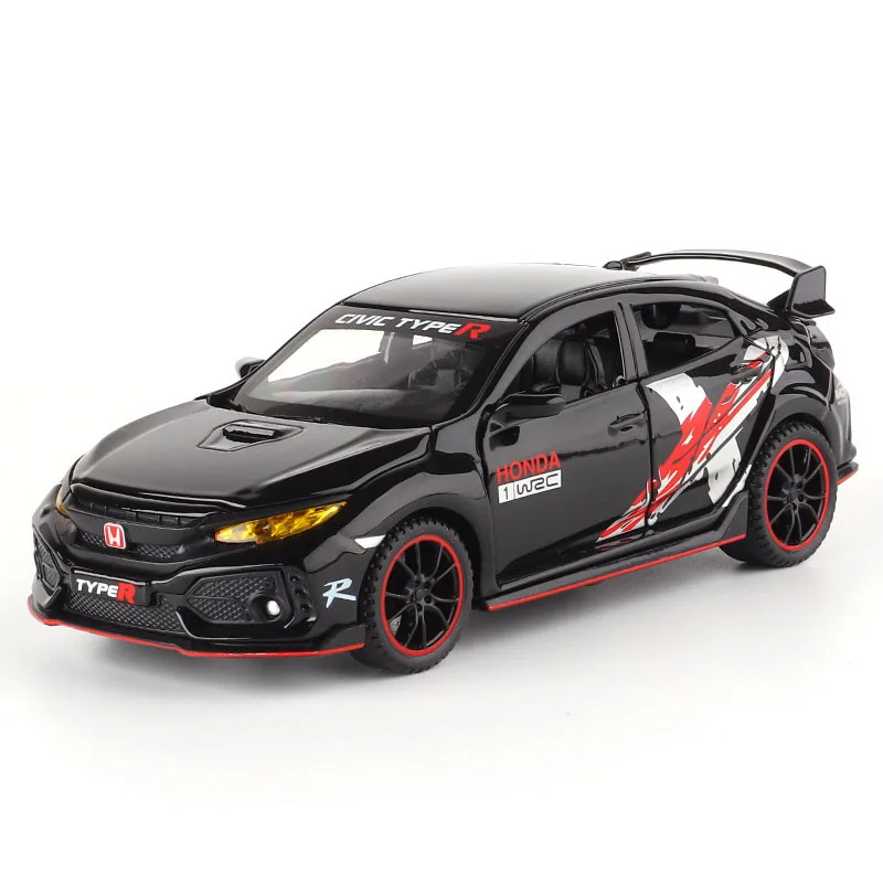 Коллекция 1/32 года ограниченная серия Модель гоночного автомобиля Civic TYPE R