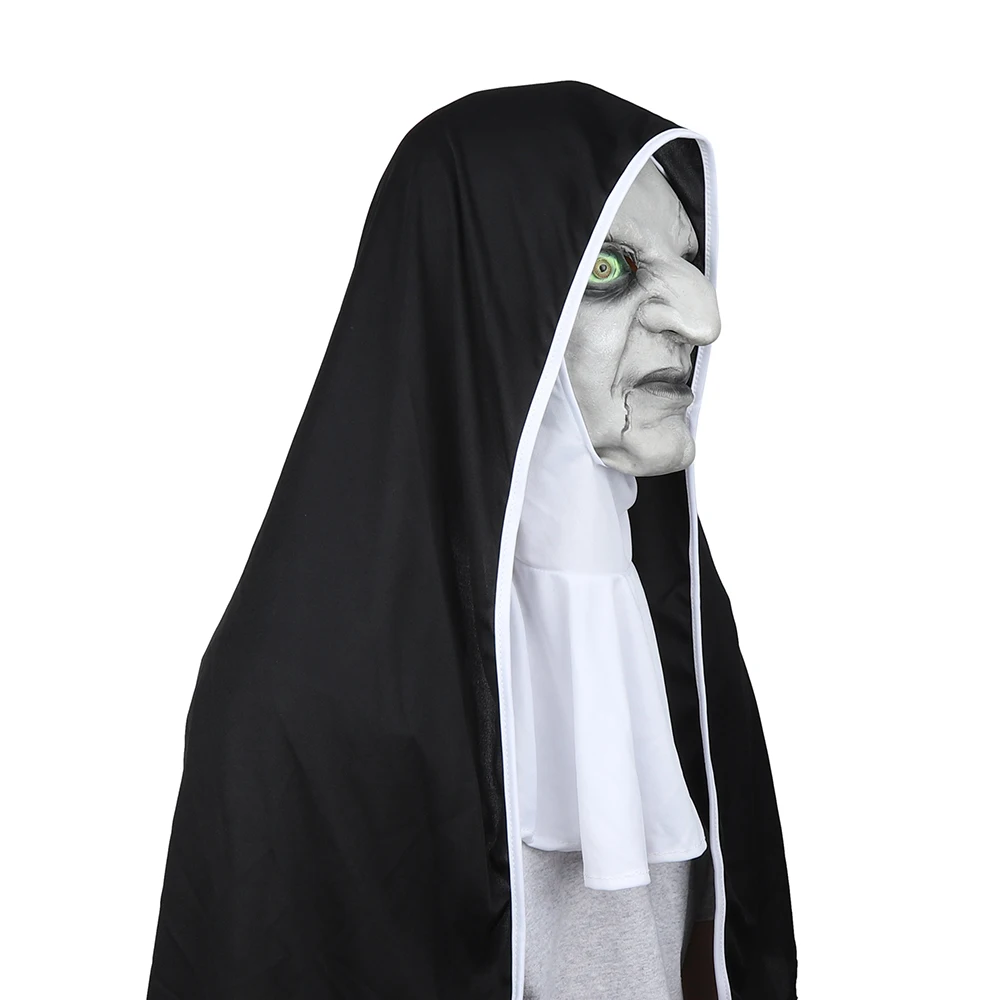 Nun ужас маска на Хэллоуин вечеринку фестиваль Косплей страшные валак латексные маски на все лицо шлемы реквизит с прямой поставкой
