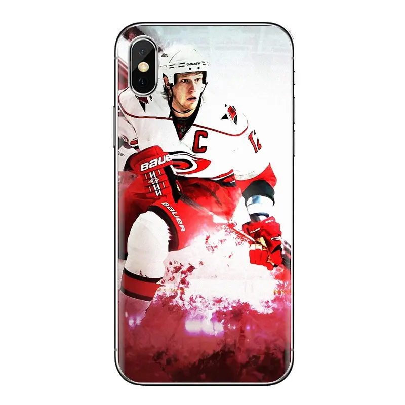 Carolina Hurricanes логотип США спортивный силиконовый чехол для samsung Galaxy S3 S4 S5 Mini S6 S7 Edge S8 S9