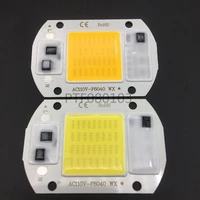 cob lamp chip 50w 220v 110v input smart ic driver fit for diy led floodlight spotlight cold white warm white