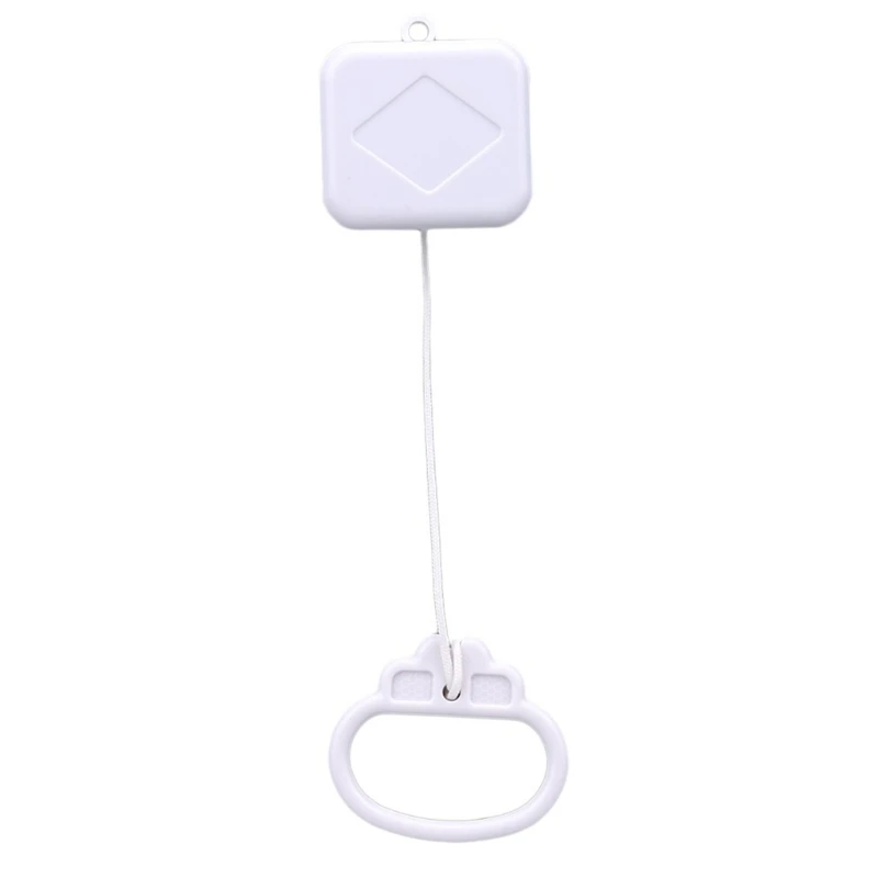 

Baby Crib Music Box Plastic Pull String Clockwork Cord Music Box Kids Bed Bell Party Supplies DIY Gifts Accessories