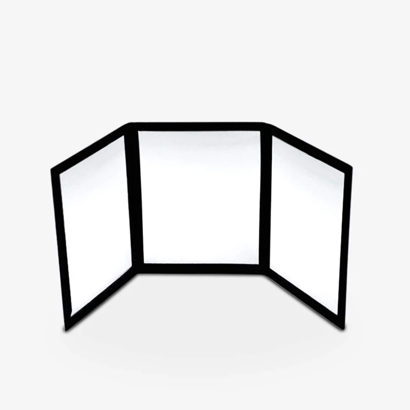 

3-Way Mirror Practicing Mirror For Card Magic Gimmick Illusions Magic Tricks Accessories Stage Professional Magic Baby Toys
