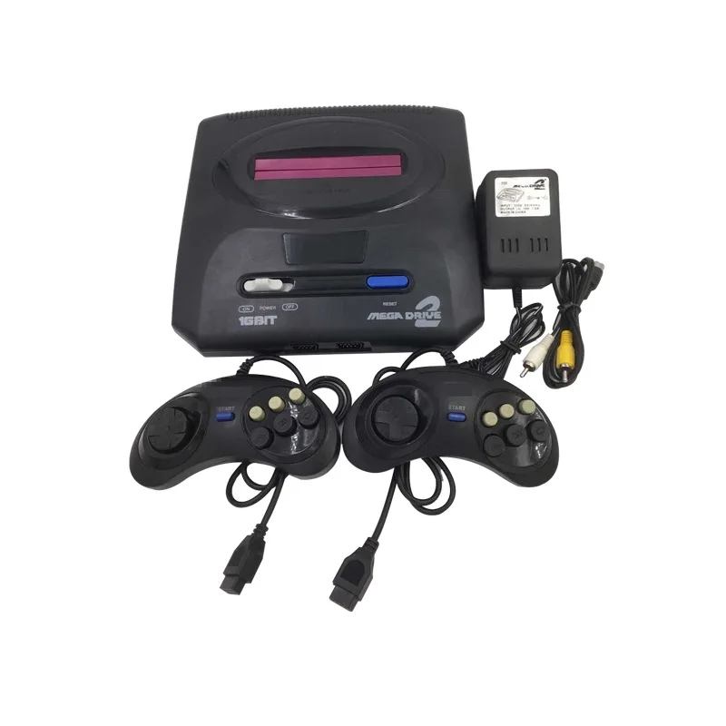 16-битная игровая консоль SEGA MD 2 с переключателем режима США и Японии для