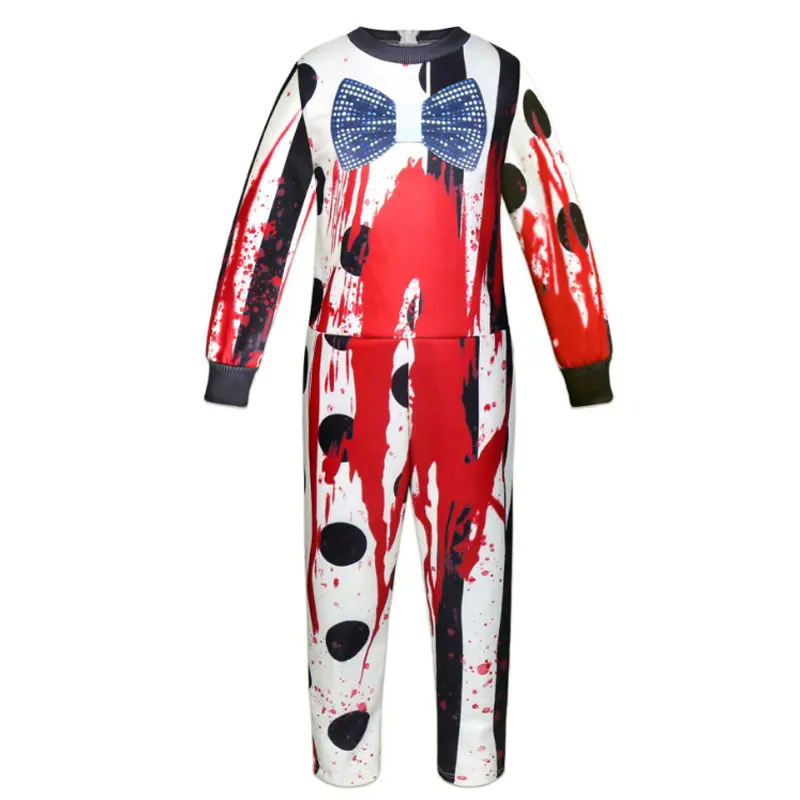 Новый мальчик зло костюм клоуна на Хеллоуин нарядное платье наряд для