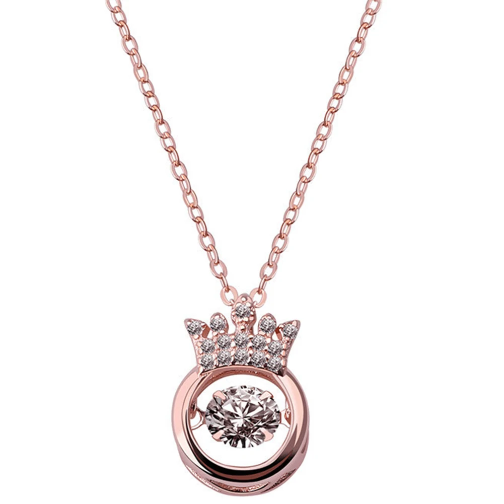 Женское Ожерелье-цепочка с фианитом | Украшения и аксессуары