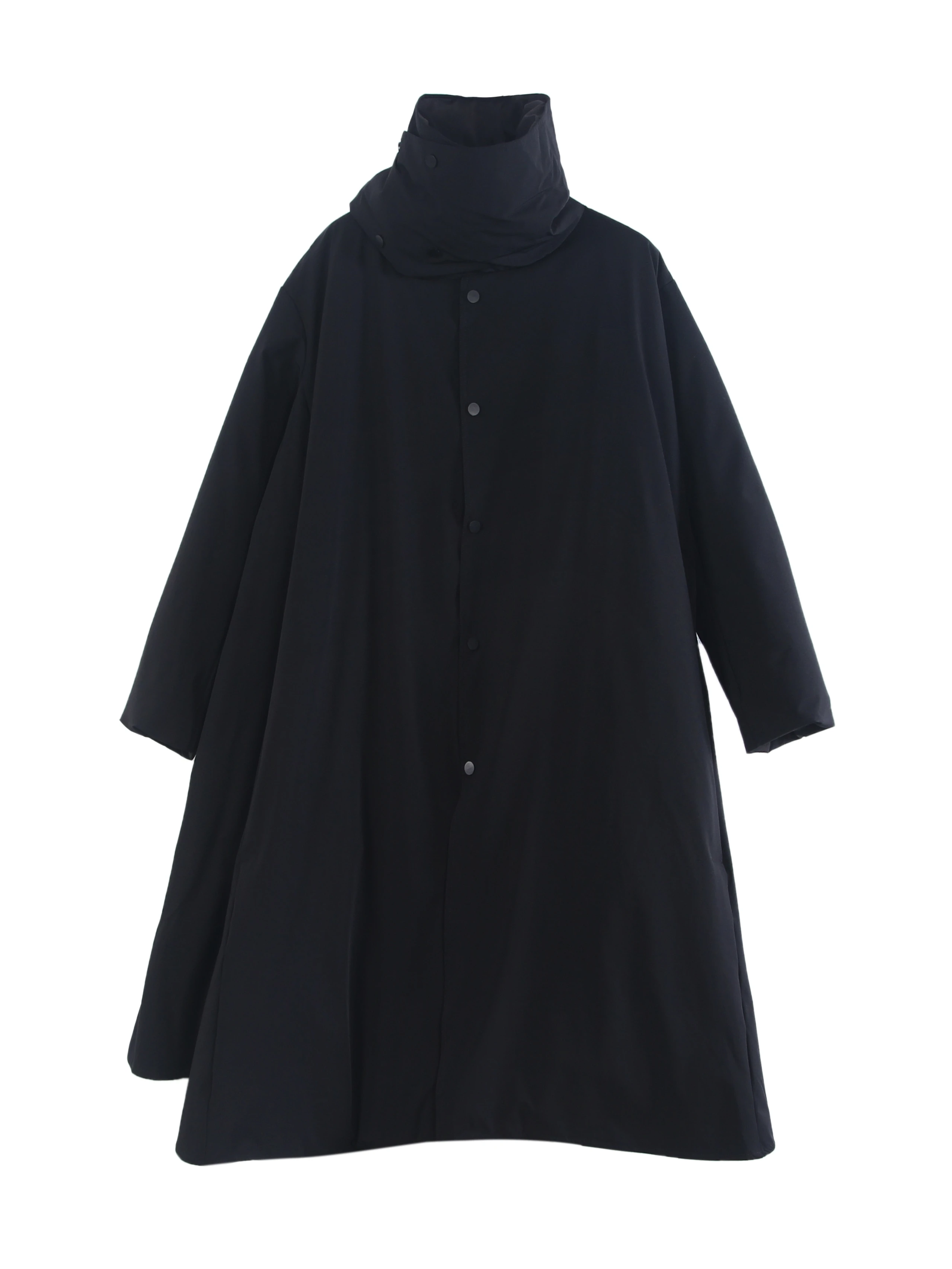 

2019 New Spring Winter SFashion tand Collar Long Sleeve Black Big Size Warm Cloak Down Jacket Women Coat Fashion Tide