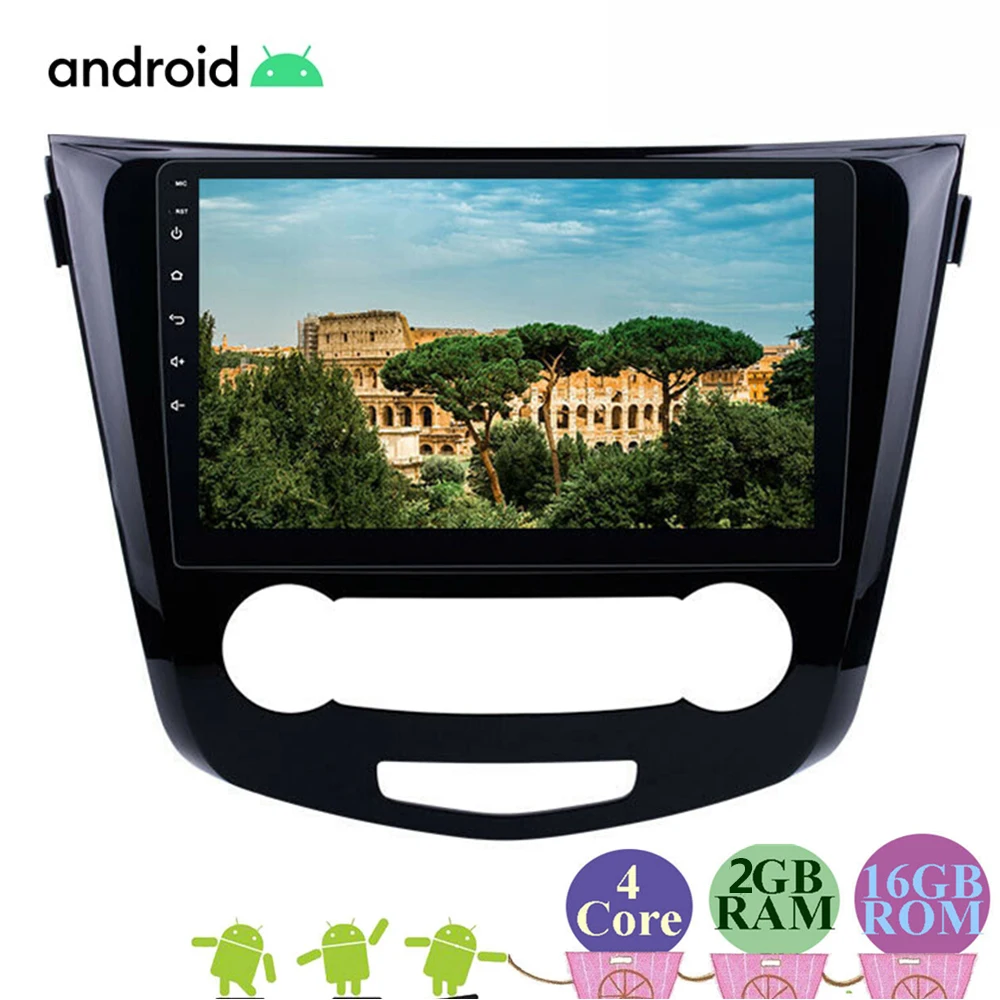 9 &quotAndroid 1 автомобильный мультимедийный плеер GPS навигация для 2013 2014 2016 Nissan QashQai X
