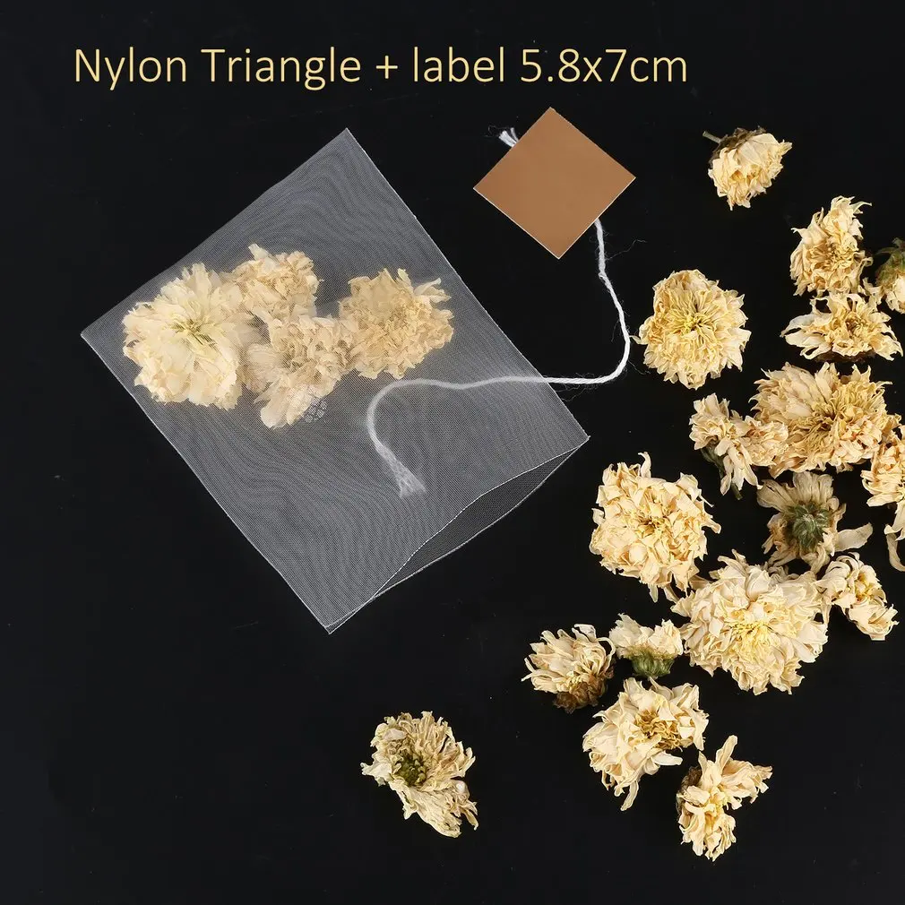 1 шт. Нетканая бумага пустая струна чайные пакетики тепловое уплотнение фильтр