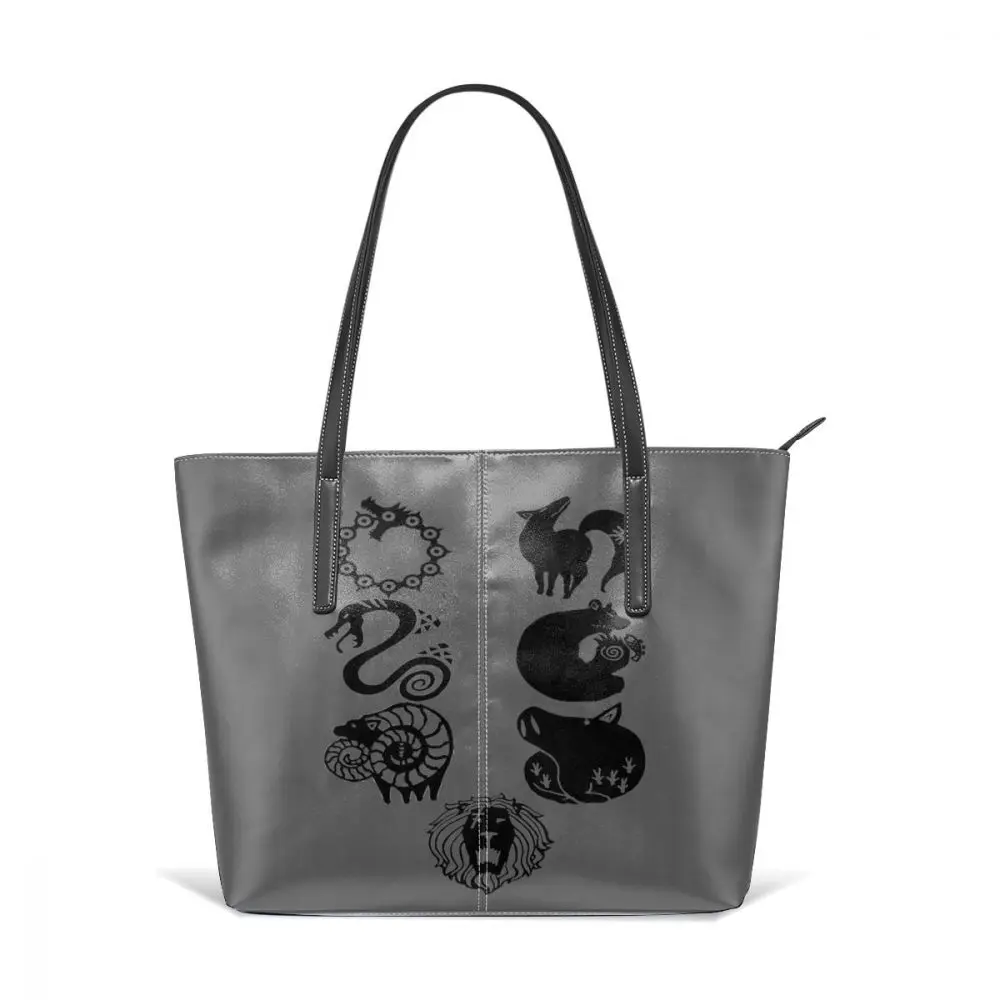 Семь смертных грехов надеюсь Сумки из натуральной кожи Chibi ястреб сумки с верхней