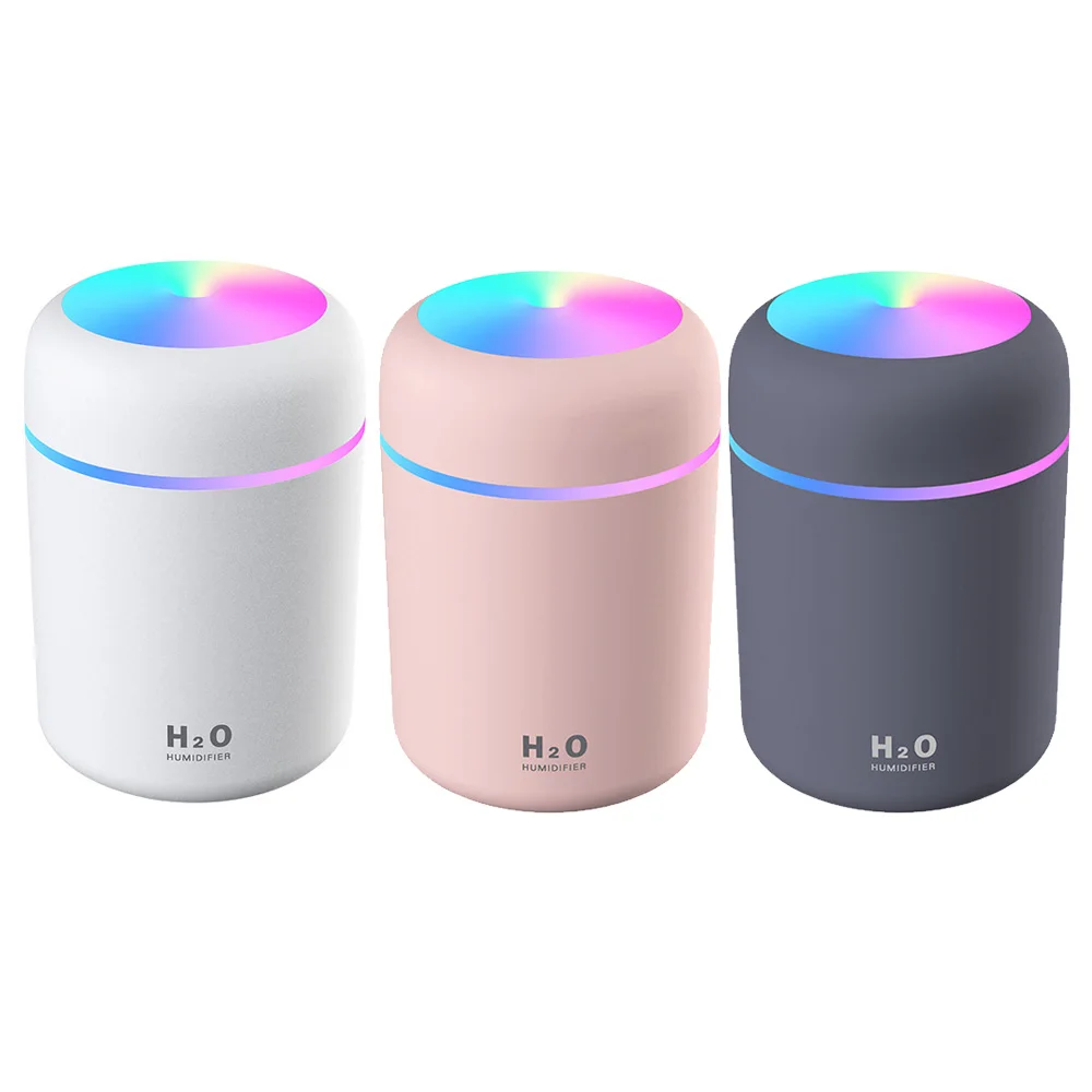 

Silent Humidifier Refreshing Moist Bedroom Large capacity Portable 300ml