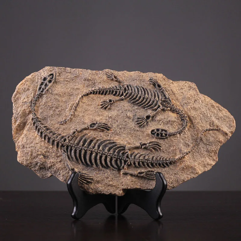 Nostalgic Antique Dinosaur Fossil Desktop Decoration Figurines Resin Ornaments Crafts Office Display Miniature Model | Дом и сад