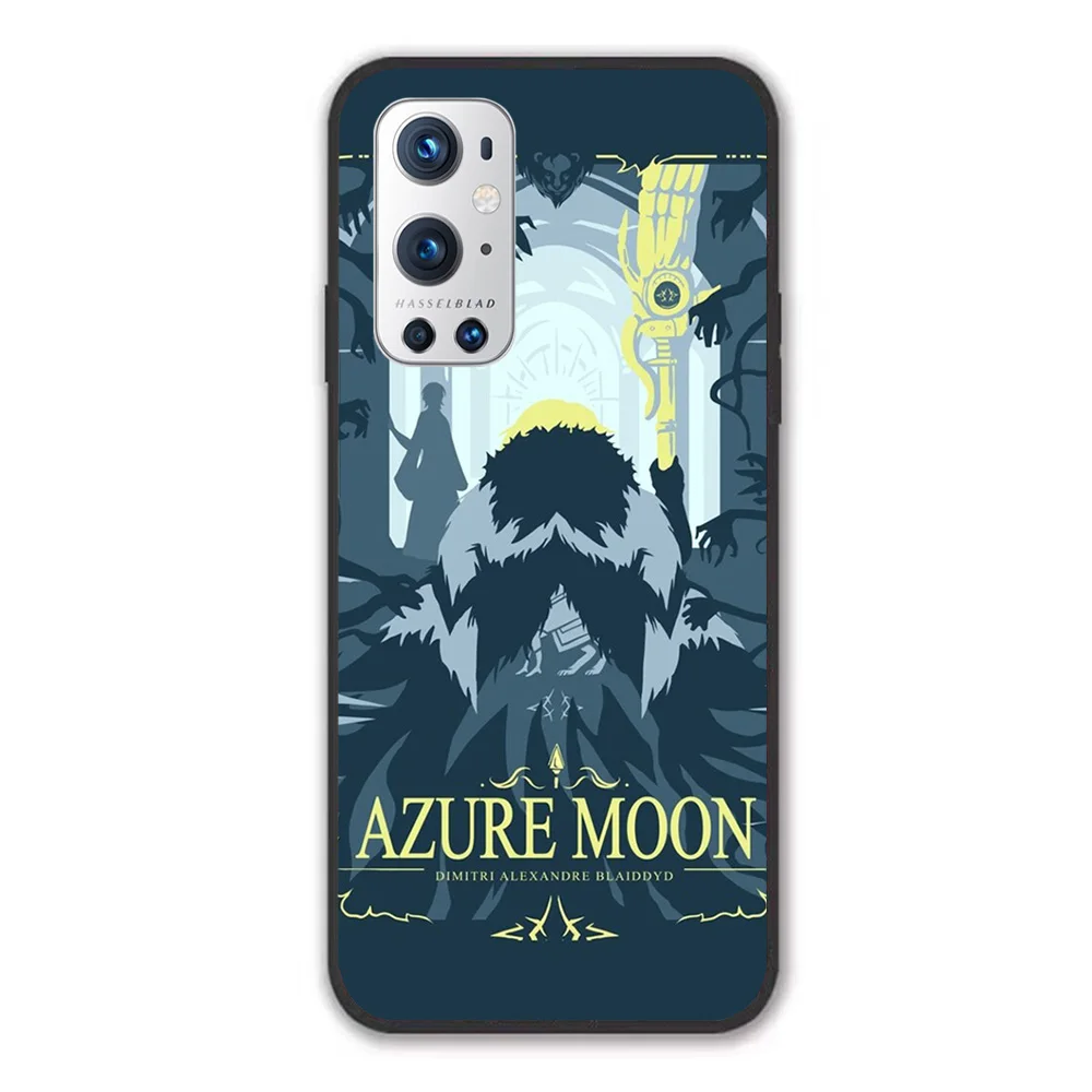 

For OnePlus Azure Moon Soft TPU Border OnePlus 7 7T 7Pro 8 8T 8Pro 9 9Pro Case