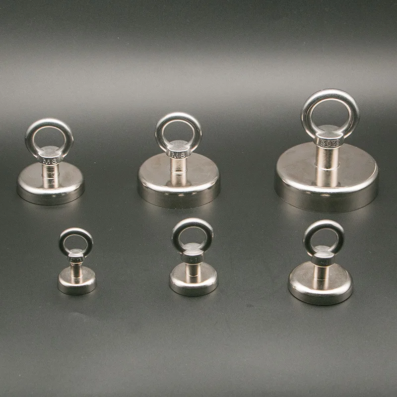 Сильный неодимовый магнит поисковый постоянный для поиска приборов рыбалки реки