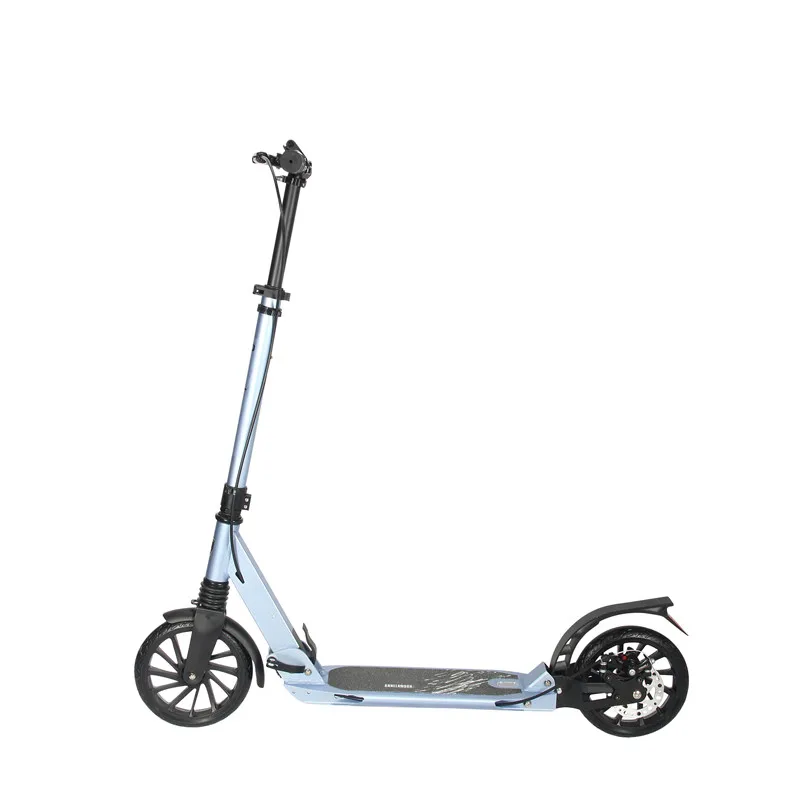 

Kick Scooter with Disc Brake for Adults Teens Handbrake Scooter Push Folding Scooter 8 Inch Wheels perfect for Urban/City