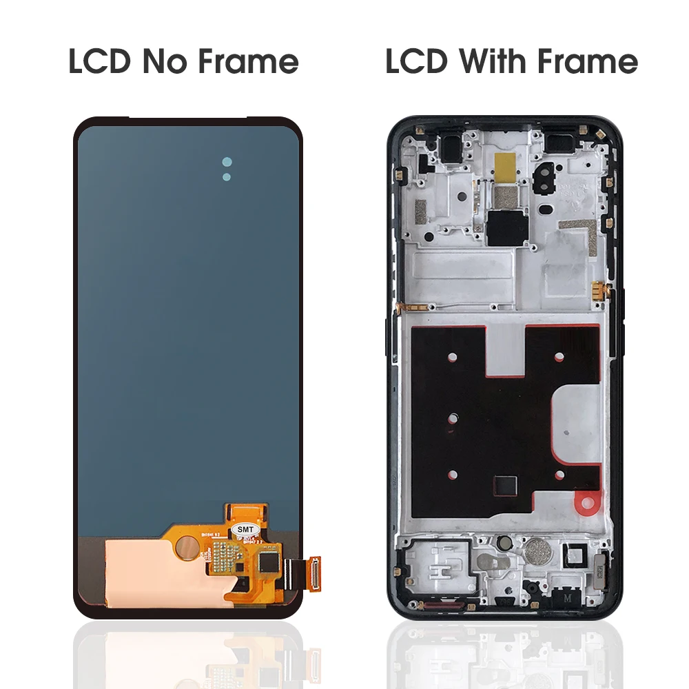 ЖК-дисплей 6 53 дюйма Super AMOLED для Oppo Reno2 Z Reno 2Z 2 сенсорная панель дигитайзер в сборе