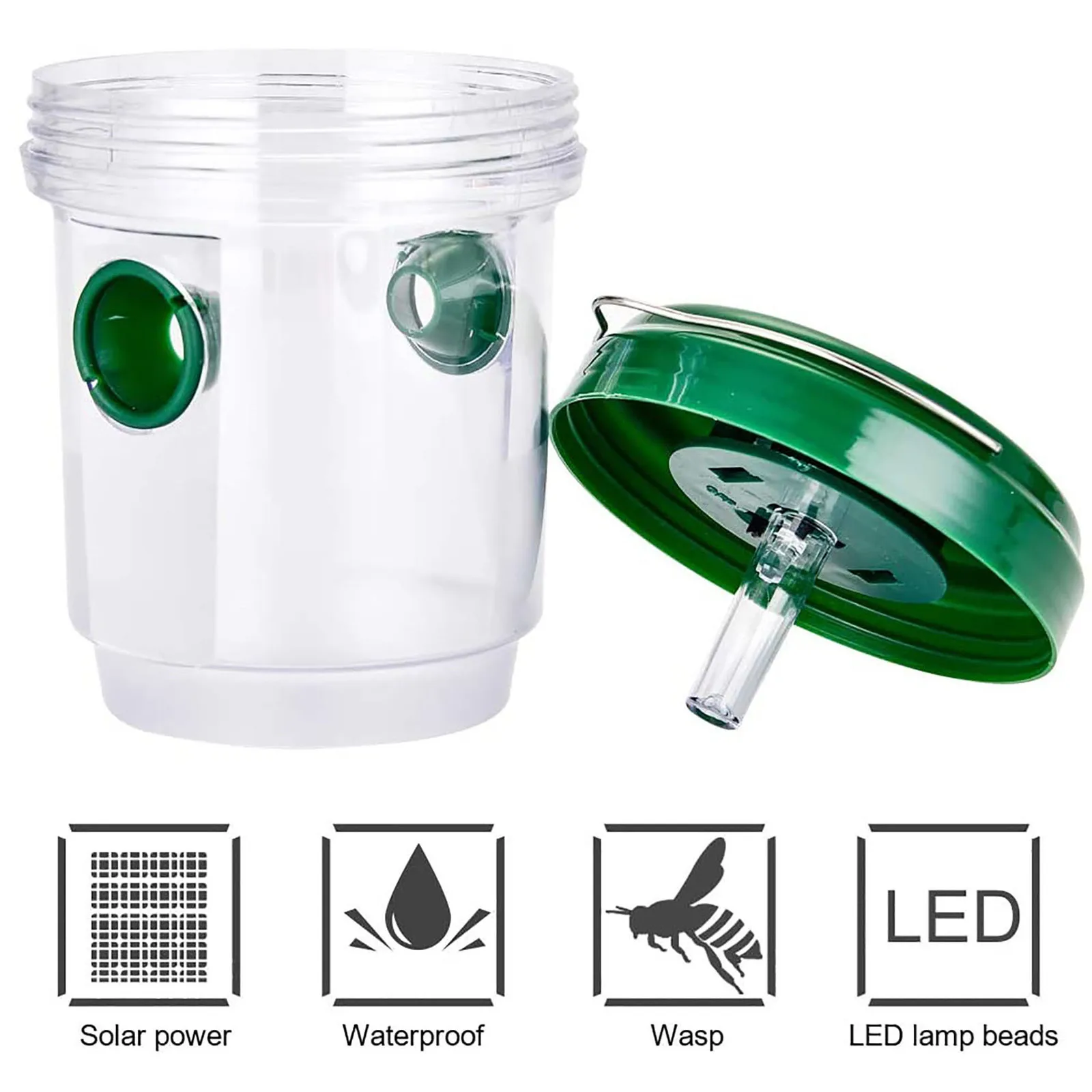 Ловушка для фруктов и мух садовая ловушка насекомых летающая пчела Hornet отходов