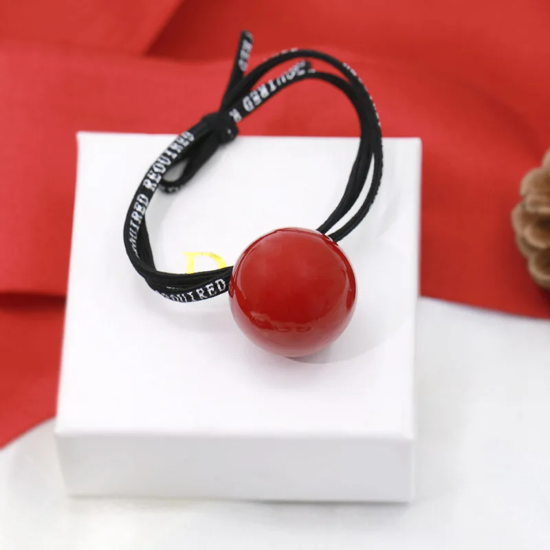 Милый детский бисерный повязка на голову с красными звездами сердцами и бантами высокоэластичные украшения для девочек.