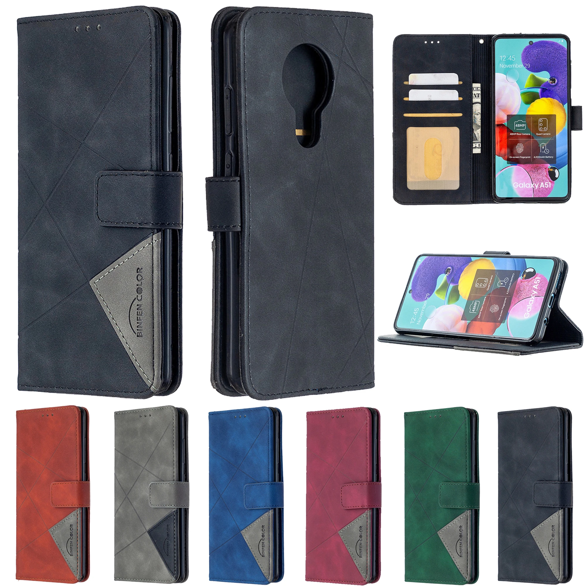 

For Nokia 5.3 Case TA-1234 TA-1223 Coque for Nokia 5.3 TA-1227 1229 Case Etui Manget Flip Leather Case for Nokia5.3 Wallet Cover