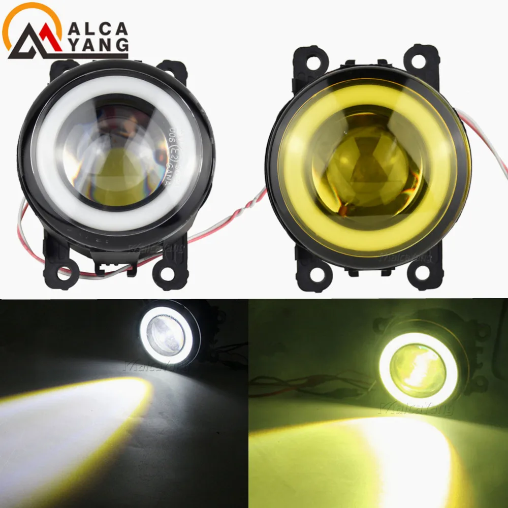 

Angel Eyes Fog Lamp Assembly Super Bright For Renault TWINGO GRAND SCENIC MASTER TRAFIC LOGAN Laguna DUSTER Kangoo LATITUDE 98-