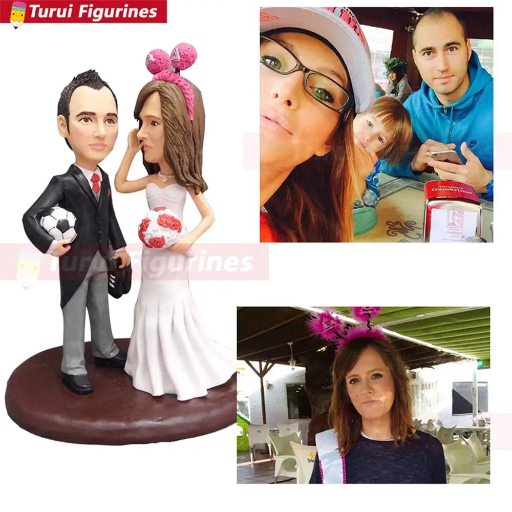 Сделать из вашей фотографии персонализированные bobblehead кукла sax человек