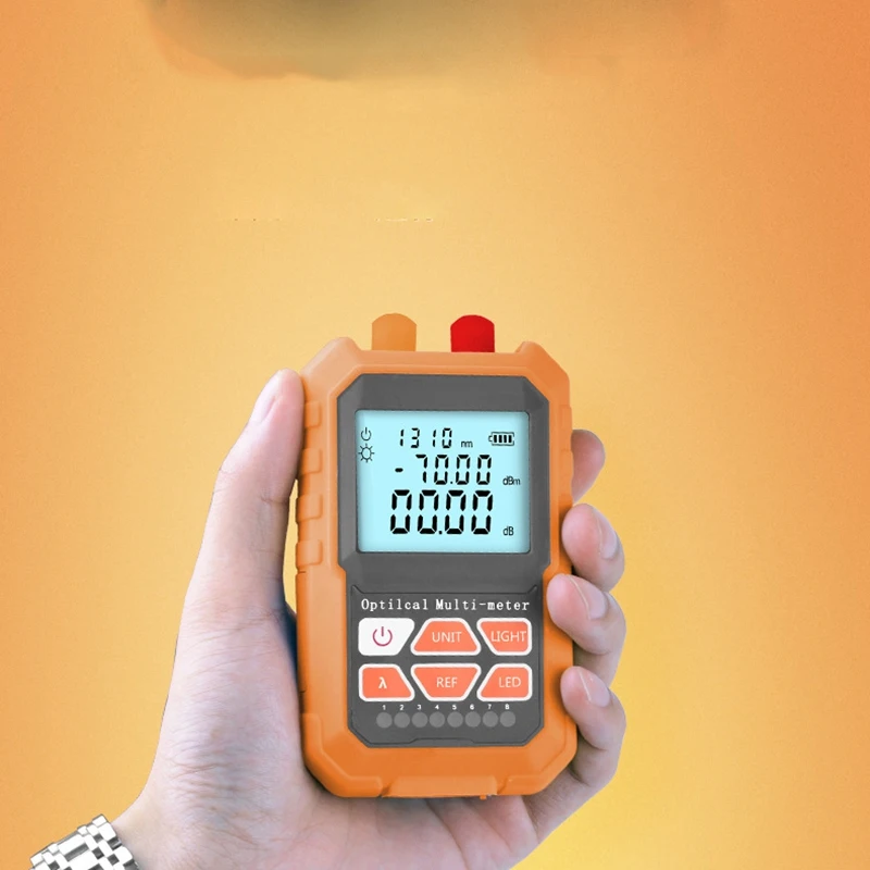 Ручной светодиодный светильник но в одном Ftth 15 км волоконно-оптический Мощность