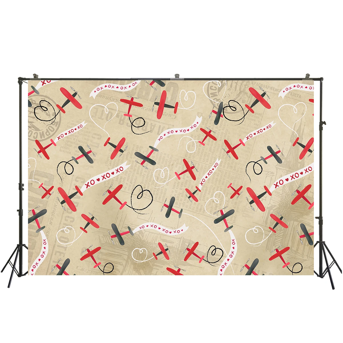 

HUAYI Photography Backdrop aircraft plane boys photo background studio newborns child 1st birthday photoshoot backdrops W-3906