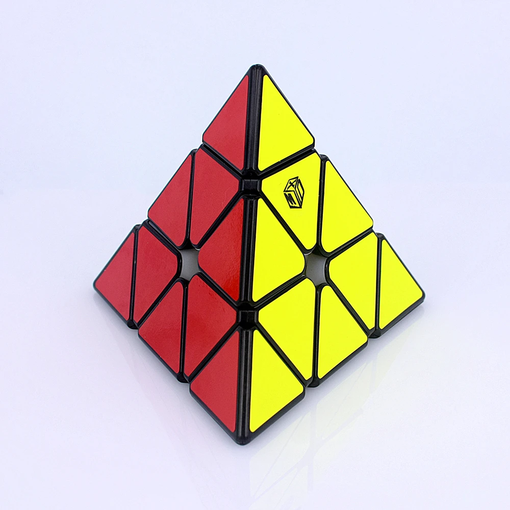 Волшебный куб Qiyi пирамида X-man колокольчик V2 магнитный 3x3x 3 волшебный пирамидка