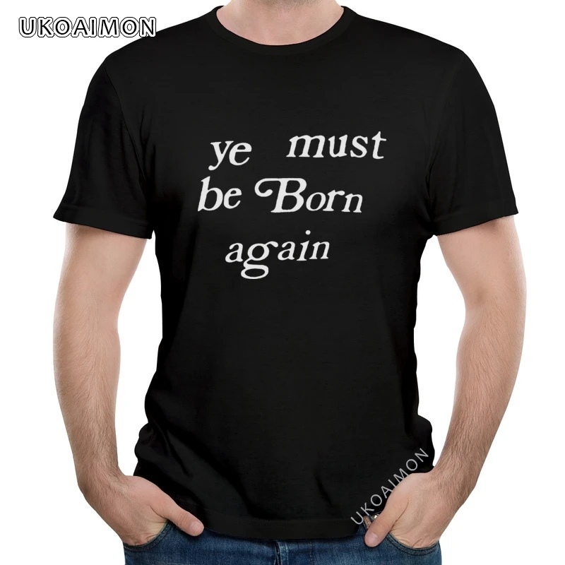 

Born Again Streetwear High Quality T Shirts Men's Hip hop T-Shirt Autumn Classic Tees Gifts