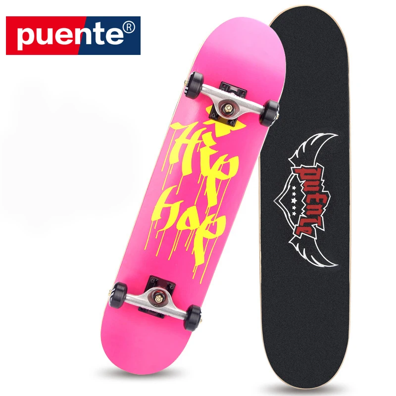 

Children Beginners Skateboard Anime Design 4 Wheel Outdoor Skateboard Art for Adults Planche De Skate Sports Accessories DK50SB