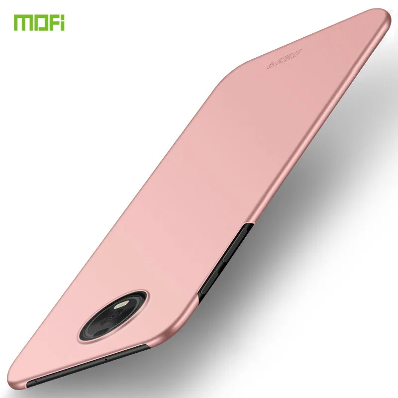 Rose Gold Чехол MOFi для Motorola Moto Z4, жесткий Роскошный защитный чехол для Motorola Moto Z4, чехол для телефона - Цвет: Rose Gold