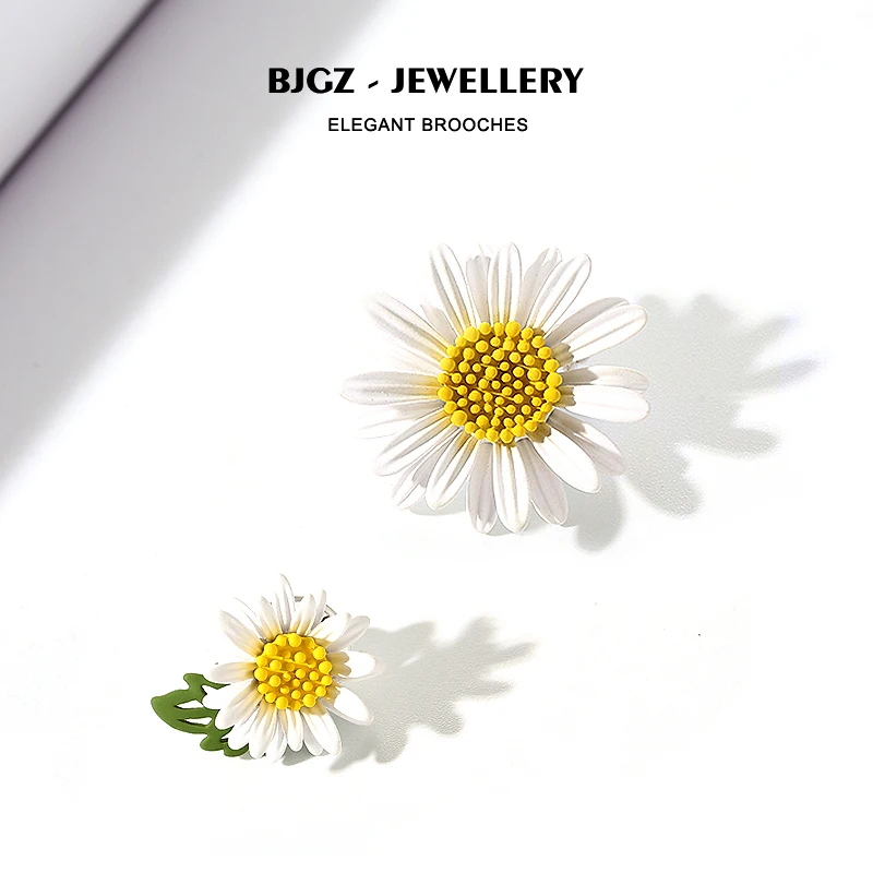 Модная эмалированная булавка в виде подсолнуха броши Корсажная брошь аксессуары