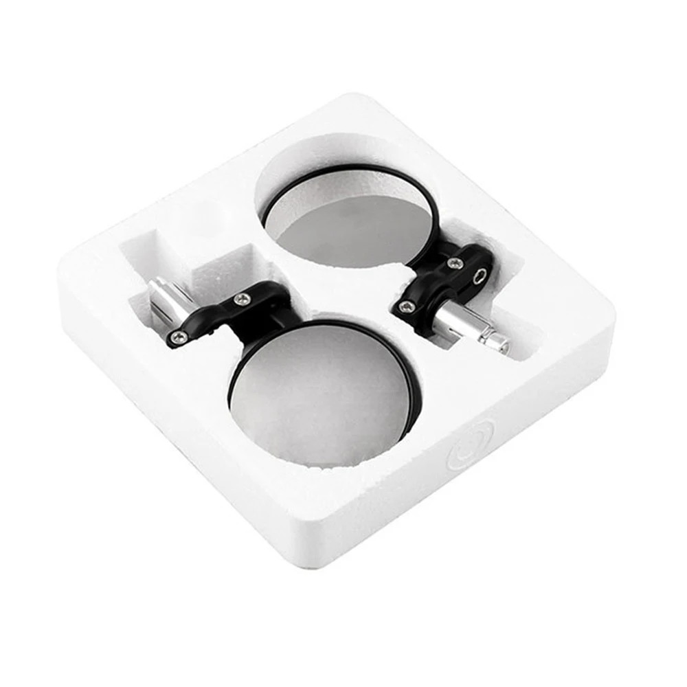 Зеркало мотоциклетное круглое алюминиевое 22 мм 7/8 дюйма 1 пара | Автомобили и