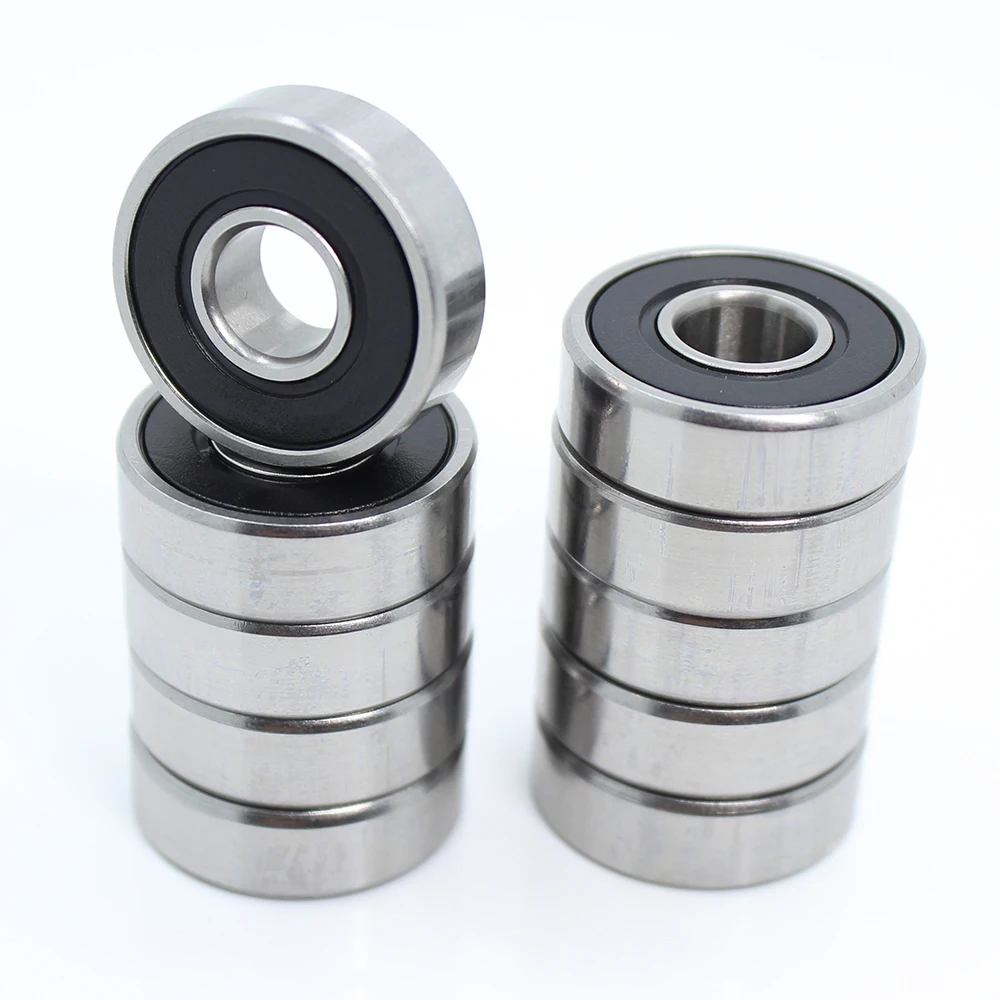 608rs подшипник 8*22*7 мм(10 шт.) ABEC-5 скейтборд скутер 608 2RS Подшипник Миниатюрный роликовых коньках 608-2RS 608 RS Подшипники
