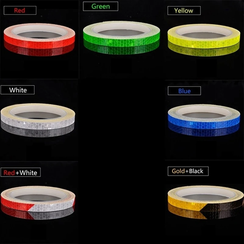 Светоотражающая лента светящаяся велосипедная Предупреждение от столкновений